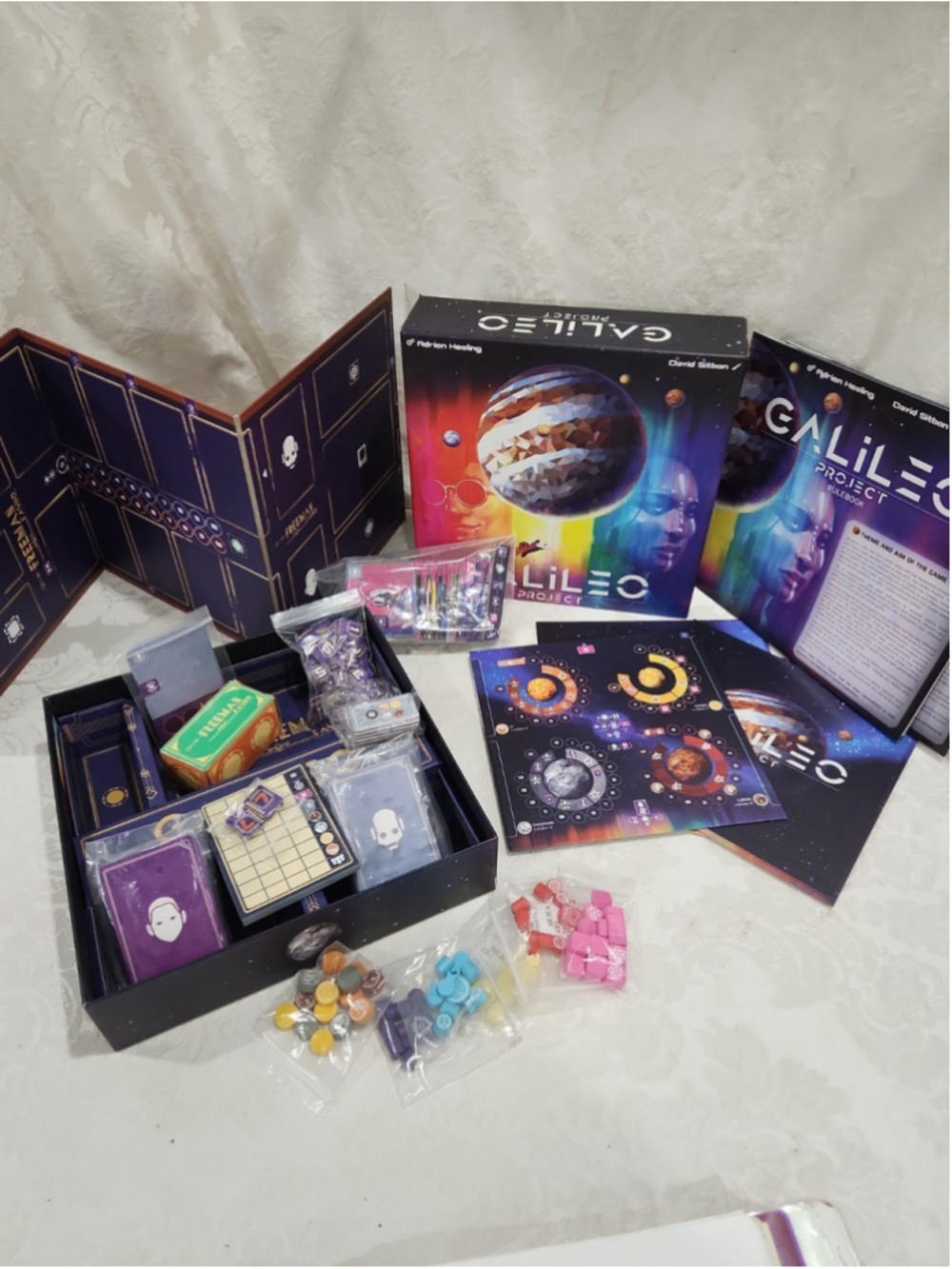 Galileo Project Board Game Complete Unplayed